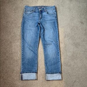 Joe's Jeans Blue Ankle Cropped Denim